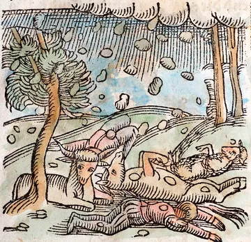 MudFlood Evidence: A deadly rain of stones