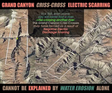 MudFlood Evidence: Grand Canyon CrisCross Scarring